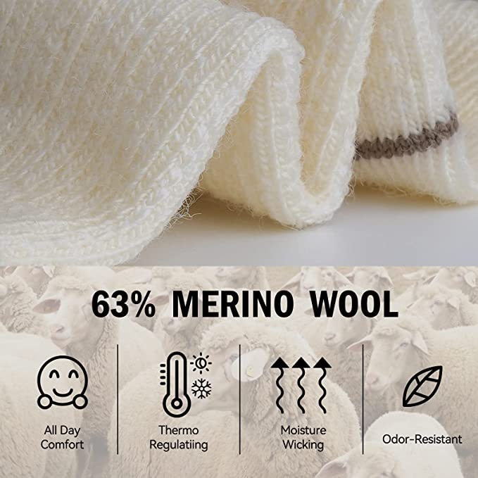 Moab Quarter Merino Wool Running Socks (2-Pair)